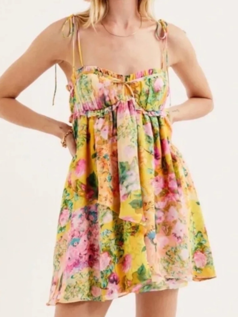 For Love & Lemons Madison Mini Dress